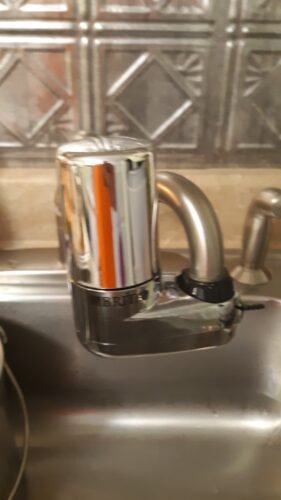 Brita Faucet Mount Water Filter System, Chrome, No-Wait Filtration, Easy Install, Multi-Use Tap Water Filter for Kitchens, Bathrooms & Small Spaces photo review