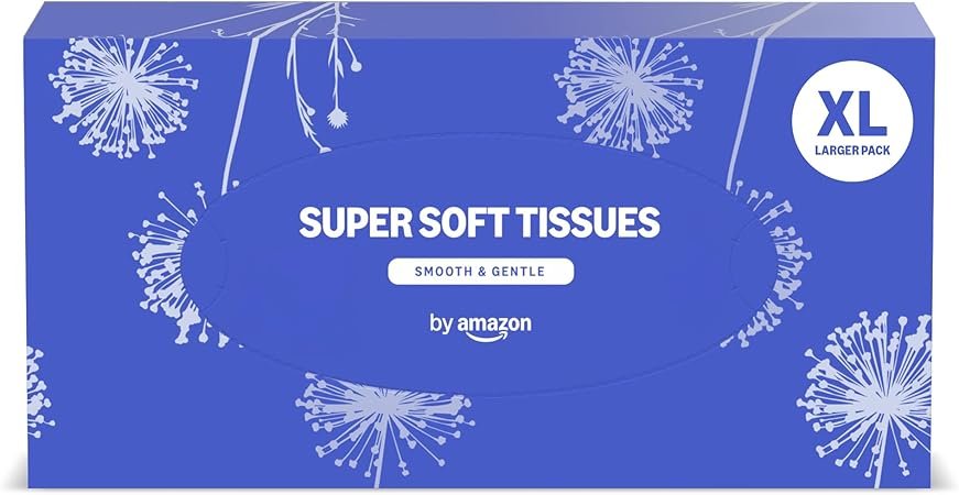 (First order bonus for new customers! Limited to one order per person, free shipping to your door, only AED 0.18!) Cosmetic tissue box, 3-layer XL packaging, 160 sheets, 1 box, originally from the Essentials series, the same product.