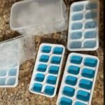 DOQAUS Ice Cube Tray with Lid and Bin - 4 Pack Silicone Ice Cube Trays for Freezer, Stackable Ice Bucket Kits with Storage Container & Scoop for Kitchen, RV, Cocktail, Coffee photo review