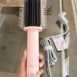 TYMO 4.0 Hair Blow Dryer Brush - Lightweight 3X Faster Drying 5-in-1 Ionic Blowout Hair Dryer Brush Adds Shine, Volume & Fullness for Smooth, Anti-Frizz Straight, Curl & Blowout Styles, Metal Grey photo review