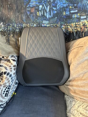 Boriwat Back Massager, 3D Kneading Massage Pillow, suitable for relieving deep tissue pain in the back, neck, shoulders, and legs. A great gift for women, men, mothers, and fathers. photo review