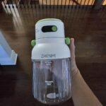 Portable Blender, 1000ml Capacity, Stainless Steel 12-Blade System, Portable Ice Crushing Juicer-for Shakes & Smoothies, BPA Free, 2 Leakproof-Lids & Straw, USB Rechargeable photo review