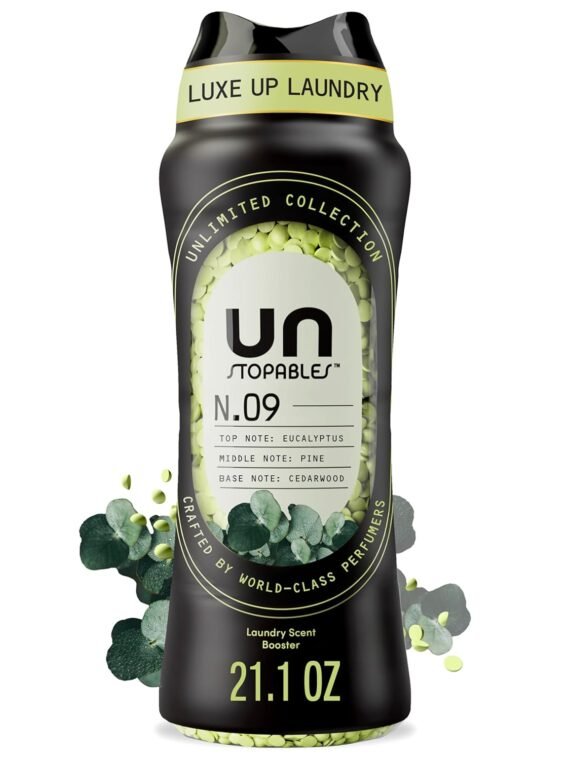 Downy Unstopables Unlimited Laundry Scent Enhancer Beads, No. 09, Fragrance, Long-lasting Fresh Scent Beads, 21 oz