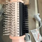 TYMO 4.0 Hair Blow Dryer Brush - Lightweight 3X Faster Drying 5-in-1 Ionic Blowout Hair Dryer Brush Adds Shine, Volume & Fullness for Smooth, Anti-Frizz Straight, Curl & Blowout Styles, Metal Grey photo review