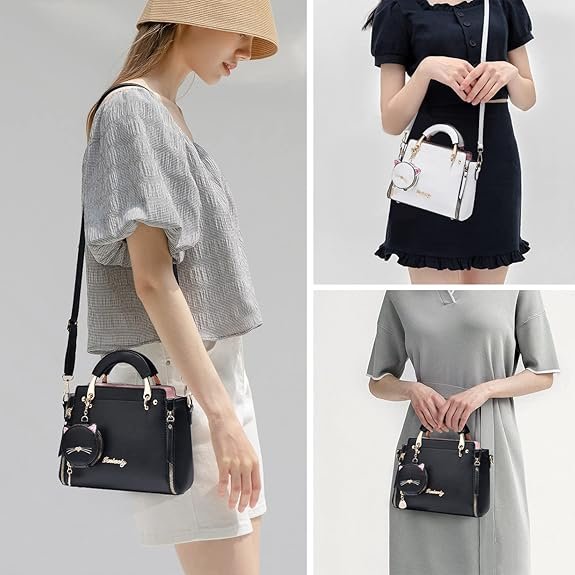 Xiaoyu Fashion Purses and Handbags for Women Ladies Crossbody Bags Top Handle Satchel Shoulder Bags Small Totes