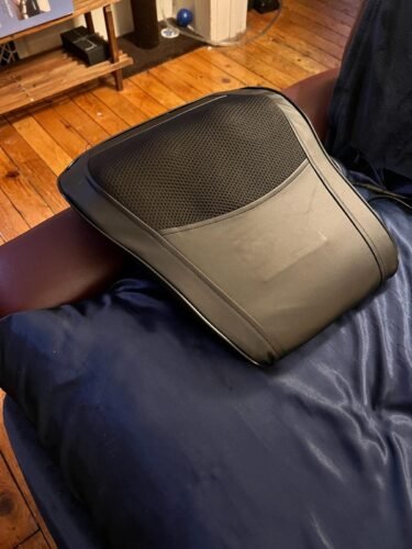 Boriwat Back Massager, 3D Kneading Massage Pillow, suitable for relieving deep tissue pain in the back, neck, shoulders, and legs. A great gift for women, men, mothers, and fathers. photo review