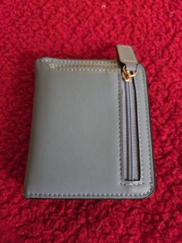 Toughergun Women’s Small Slim Leather Wallet with RFID Protection, Compact Bifold Mini Purse with Clear ID Window photo review