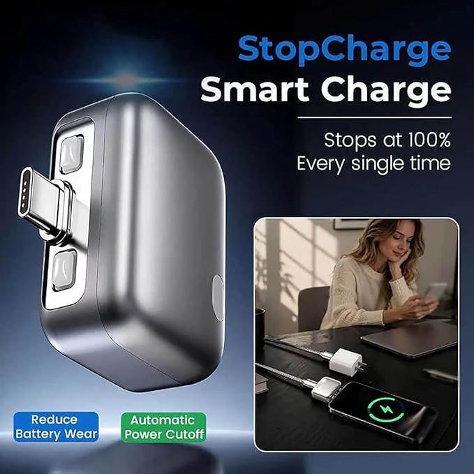 Smart Auto Stop Charging Adapter, 140W Schnellladeadapter mit AI automatischer Abschaltung, Intelligenter Automatischer Abschaltung Ladeadapter, intelligenter Stromverteiler für Handy, Tablet