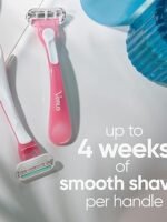 Gillette Venus Sensitive Women's Disposable Razors - Single Package of 3 Razors