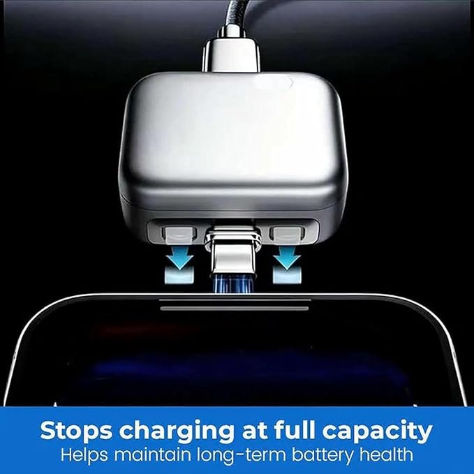 Smart Auto Stop Charging Adapter, 140W Schnellladeadapter mit AI automatischer Abschaltung, Intelligenter Automatischer Abschaltung Ladeadapter, intelligenter Stromverteiler für Handy, Tablet