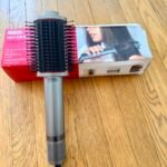 TYMO 4.0 Hair Blow Dryer Brush - Lightweight 3X Faster Drying 5-in-1 Ionic Blowout Hair Dryer Brush Adds Shine, Volume & Fullness for Smooth, Anti-Frizz Straight, Curl & Blowout Styles, Metal Grey photo review