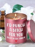 Mother's Day gift for mom: scented candles; birthday gift; girlfriend; wife; sister; Galentines; Christmas stocking stuffing; White Elephant; Valentine's Day; friendship; funny gift.