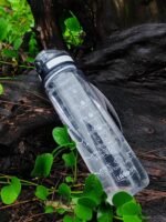 OLDLEY Water Bottle 32oz, Durable and Leakproof Water Bottles Motivational with Time Marker,Tritan,BPA Free, Gym,Travel, Home,School,Office, Anniversary Birthday Gifts for Men Women,Olive (1 Bottle)