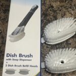 CELOX Dish Brush with Soap Dispenser, Heavy Duty Dishwand Kit, Includes 1 Wand & 3 Dish Brush Refill Heads photo review
