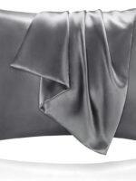 BEDELITE satin pillowcases are gentle on hair and skin, ultra-soft and cool like silk. A 2-pack with an envelope closure, perfect as a gift for women and men.