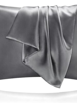 BEDELITE satin pillowcases are gentle on hair and skin, ultra-soft and cool like silk. A 2-pack with an envelope closure, perfect as a gift for women and men.