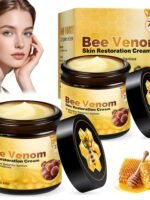 Bee Venom Skin Repair Cream, a professionally formulated product for repairing wrinkles and reducing blemishes, suitable for all skin types (2-pack).