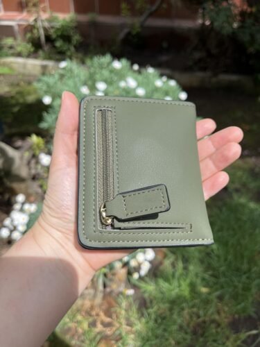 Toughergun Women’s Small Slim Leather Wallet with RFID Protection, Compact Bifold Mini Purse with Clear ID Window photo review