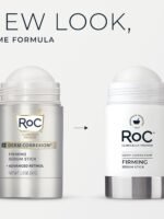 RoC Derm Correxion Retinol Firming Serum Stick, containing antioxidants, visibly tightens and firms wrinkles and laugh lines. 1 ounce (approx. 28.3 grams) plus a packet of retinol eye cream.
