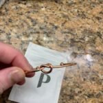 PAVOI 14K Gold Plated Forever Love Knot Infinity Bangle Bracelets for Women | Gold Bangle Bracelet for Women photo review