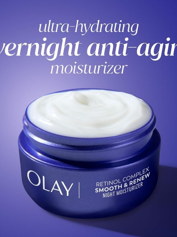 Olay Regenerist Radiance Retinol Facial Moisturizer: Women's Smoothing Renewal Cream - Fragrance-Free, Anti-Aging, Anti-Wrinkle, Firming and Brightening - 2 oz (approx. 56.7 g)