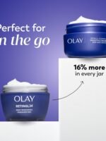 Olay Regenerist Radiance Retinol Facial Moisturizer: Women's Smoothing Renewal Cream - Fragrance-Free, Anti-Aging, Anti-Wrinkle, Firming and Brightening - 2 oz (approx. 56.7 g)