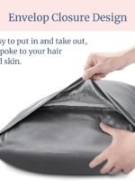 BEDELITE satin pillowcases are gentle on hair and skin, ultra-soft and cool like silk. A 2-pack with an envelope closure, perfect as a gift for women and men.
