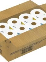 Bounty Quick Size Tissue Paper, White, 8 Rolls