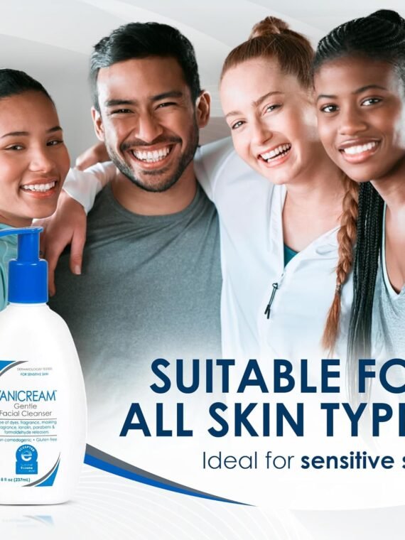 Vanicream Gentle Body Wash | Suitable for Sensitive Skin | Dermatologically Tested | Fragrance-Free and Preservative-Free, Cleanser