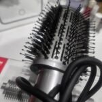 TYMO 4.0 Hair Blow Dryer Brush - Lightweight 3X Faster Drying 5-in-1 Ionic Blowout Hair Dryer Brush Adds Shine, Volume & Fullness for Smooth, Anti-Frizz Straight, Curl & Blowout Styles, Metal Grey photo review