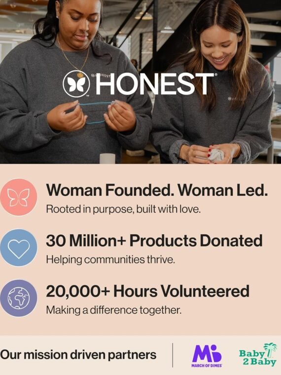 Honest Beauty Fragrance-Free Cleansing and Makeup Removing Wipes | Plant-based, hypoallergenic, gentle for sensitive skin | 90 wipes