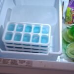 DOQAUS Ice Cube Tray with Lid and Bin - 4 Pack Silicone Ice Cube Trays for Freezer, Stackable Ice Bucket Kits with Storage Container & Scoop for Kitchen, RV, Cocktail, Coffee photo review