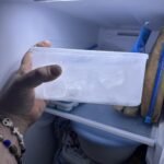 DOQAUS Ice Cube Tray with Lid and Bin - 4 Pack Silicone Ice Cube Trays for Freezer, Stackable Ice Bucket Kits with Storage Container & Scoop for Kitchen, RV, Cocktail, Coffee photo review