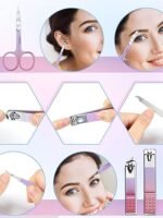 Aceoce Manicure Set Women Nail Clippers Professional Manicure Pedicure Kit Stainless Steel Nail Cutter Grooming Kit Personal Care Tool with Travel Case Gifts for Women Her Valentine's Day Mother's Day