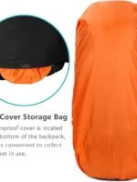 50L Hiking Backpack, Waterproof Camping Essentials Bag with Rain Cover, 45+5 Liter Lightweight Backpacking Back Pack (50L)