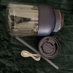 Portable Juice Cup Blender for Smoothies Shakes Fruit Crush Baby Food Maker 43oz 1300ML USB Charging Cordless Food Grade Blades Electric Smoothie Blender for Small Ice Kitchen Outdoor photo review
